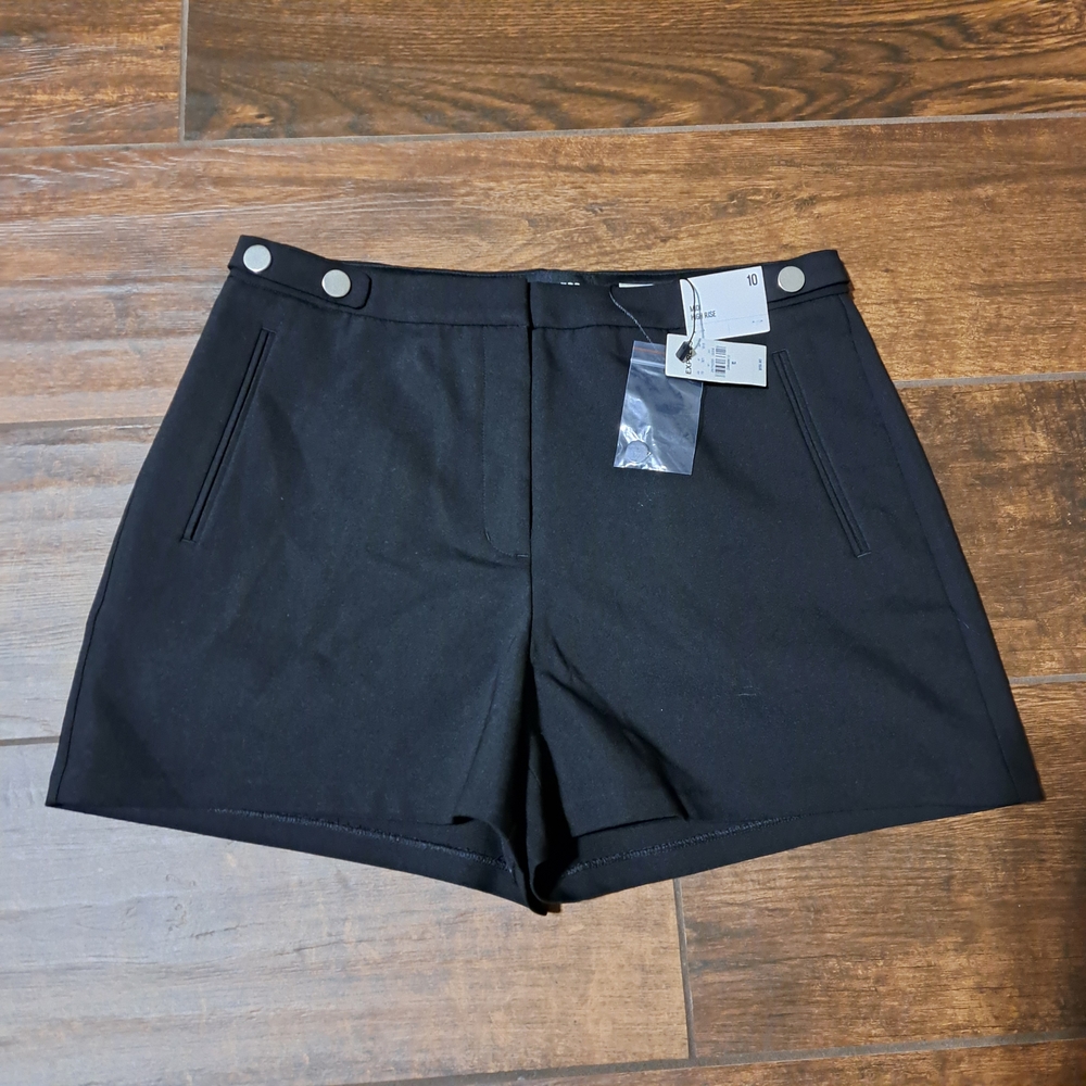 Express High Waist Black Women's Shorts